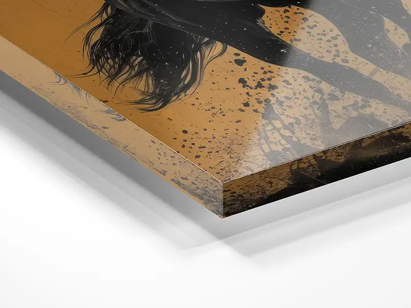 tableau sur verre acrylique plexiglass