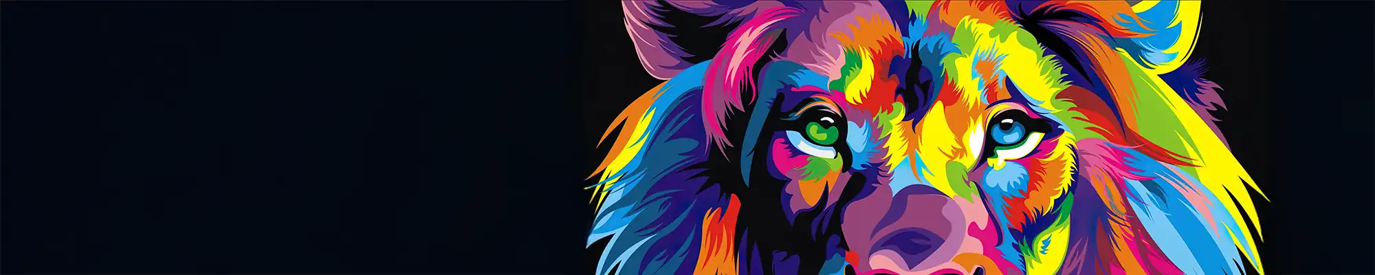 Tableau lion