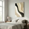 Tableau abstrait minimaliste