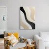Tableau abstrait minimaliste