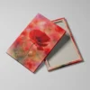 tableau aquarelle coquelicot detail toile tendue Tableau aquarelle coquelicot