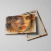 Tableau aquarelle femme