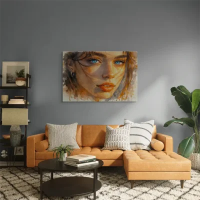 Tableau aquarelle femme