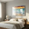 tableau aquarelle mer sur plexiglass Tableau aquarelle mer
