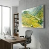 tableau aquarelle paysage sur alu Tableau aquarelle paysage