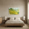 tableau aquarelle paysage sur plexiglass Tableau aquarelle paysage