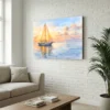 Tableau aquarelle voilier