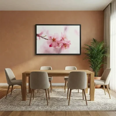 Tableau branche de cerisier en fleurs