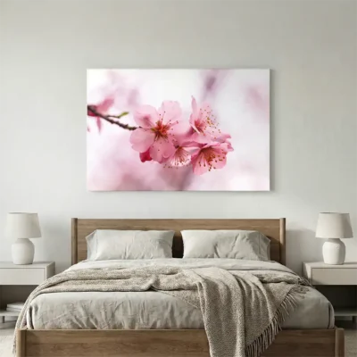 Tableau branche de cerisier en fleurs