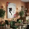 Tableau carpes koi