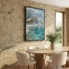 Tableau chalet montagne