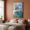 Tableau chalet montagne