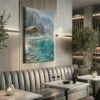 Tableau chalet montagne