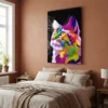 Tableau chat pop art