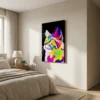 Tableau chat pop art