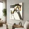 Tableau cheval abstrait