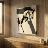 Tableau cheval abstrait