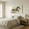 Tableau cheval blanc