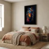 Tableau cheval pop art