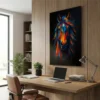 Tableau cheval pop art