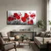 Tableau coquelicots