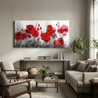 Tableau coquelicots
