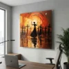 tableau danse africaine sur plexiglass Tableau danse africaine