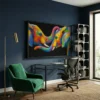 Tableau éléphant pop art