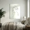 Tableau femme minimaliste