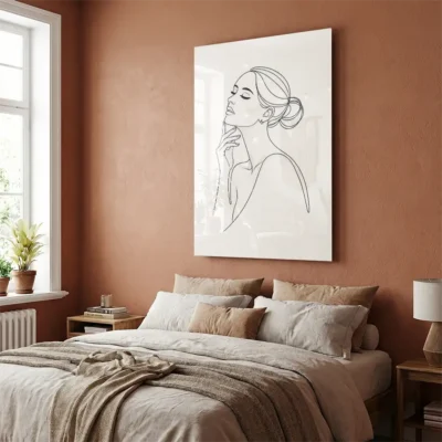 Tableau femme minimaliste