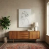 Tableau femme minimaliste