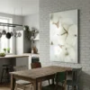 tableau fleur de coton sur alu Tableau fleur de coton