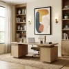tableau formes minimalistes avec cadre flottant Tableau formes minimalistes