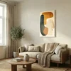 tableau formes minimalistes sur alu Tableau formes minimalistes