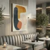 tableau formes minimalistes sur toile tendue Tableau formes minimalistes