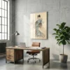tableau geisha traditionnel sur plexiglass Tableau geisha traditionnel - Hokusai