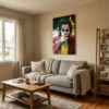 tableau joker pop art sur plexiglass Tableau Joker pop art