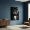 tableau lion mafia sur plexiglass Tableau lion mafia