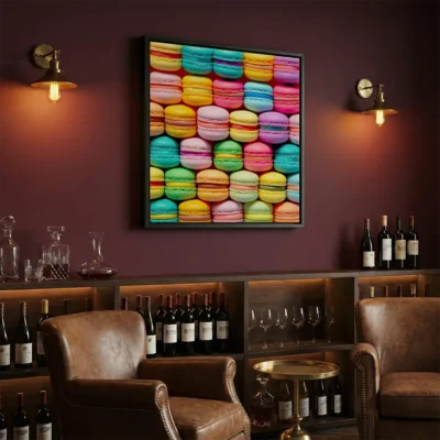 Tableau macarons