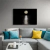 tableau mer de nuit sur toile tendue Tableau mer de nuit