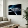 tableau mer et montagne sur alu Tableau mer et montagne