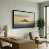 tableau mont fuji avec cadre flottant Tableau mont Fuji