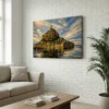 tableau mont saint michel sur alu Tableau Mont Saint Michel