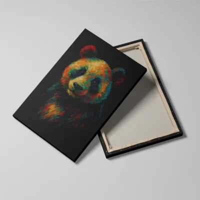 Tableau panda pop art