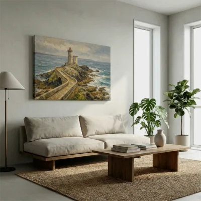 Tableau phare breton