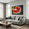 Tableau poisson abstrait