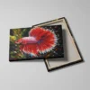 Tableau poisson abstrait