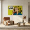 tableau pop art comics sur toile tendue Tableau pop art comics