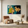 Tableau pop art couple