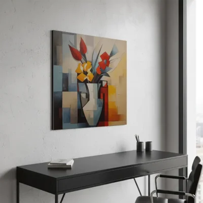 Tableau pot de fleurs
